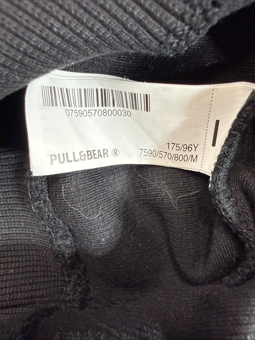 Pull&Bear Black Label Men's Black Half-Zip Sweater - Picture 8 of 9